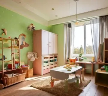 décoration salle de jeux enfants suite plan 3d, normes de sécurité respectées, esthétique, fonctionnel par Angelisa Design à Amiens, Cambrai et Arras