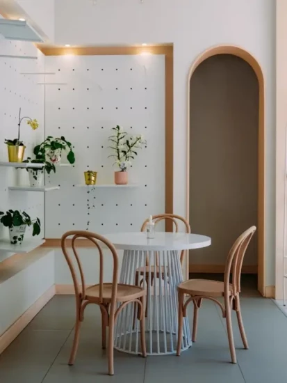 coin cuisine réalisé à distance par Angelisa Design sur de la rénovation avec au préalable plan 3d pour la réalisation